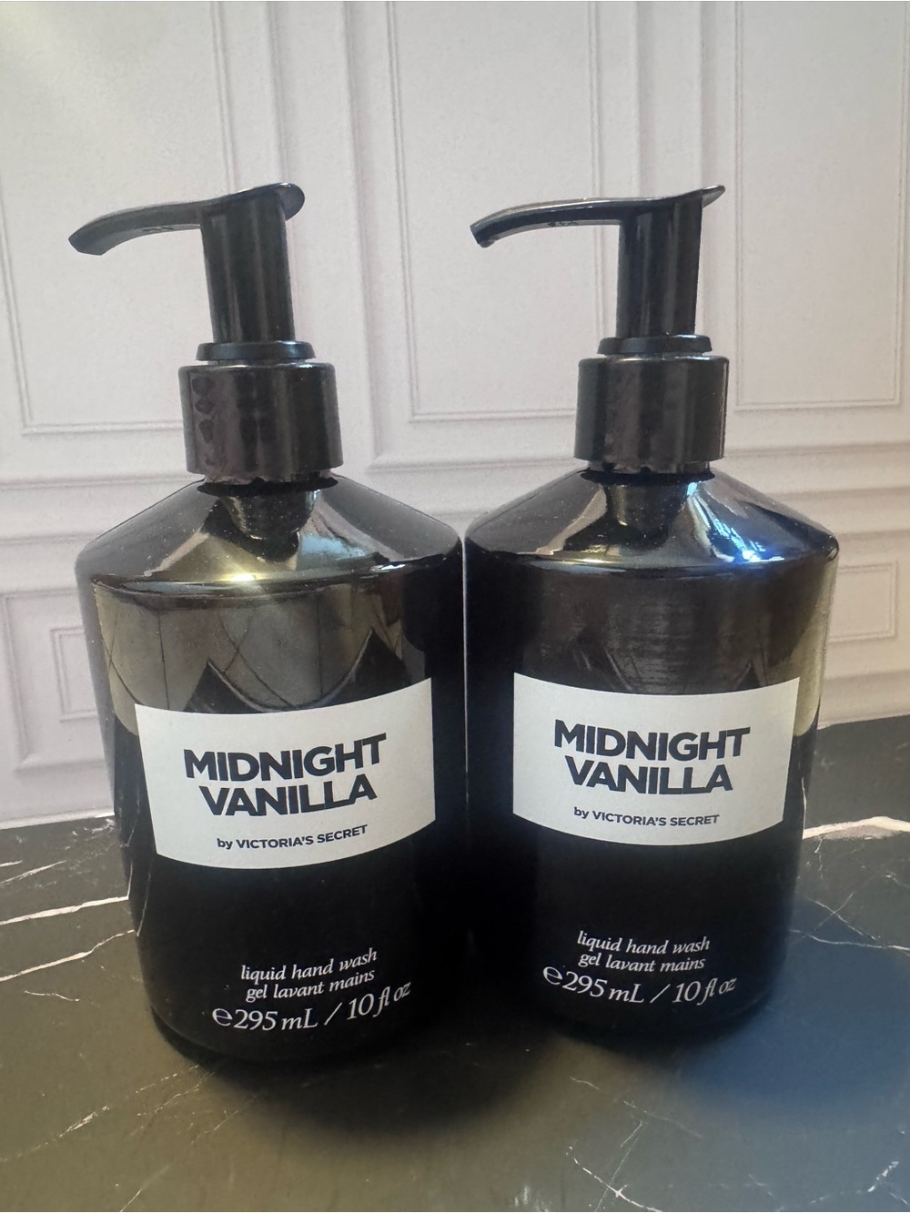 SET OF 2 Victoria's Secret Midnight Vanilla Liquid Hand Wash Duo